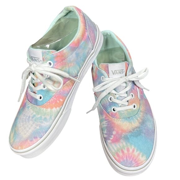 Vans Shoes - VANS Doheny Tie Dye Sneakers Blue White Pink Women's Size 8 #721356 EUC